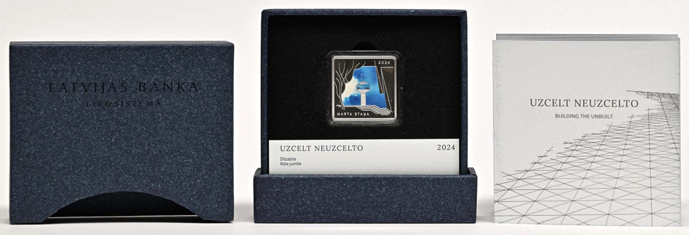 ЛАТВИЯ, 2024, 5 ЕВРО [СЕРЕБРО] [PROOF]