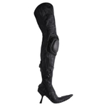Balenciaga Over the knee Boots 9cm Women"s Black
