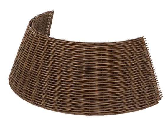 Корзина под елку Люкс (Орех) ХL 75 1/2 с чехлом