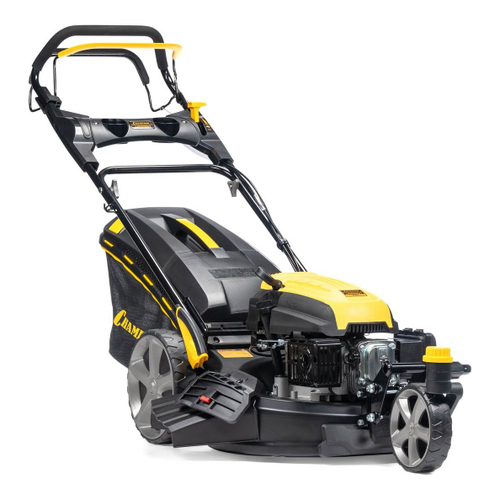 Газонокосилка CHAMPION LMZ5130/1 (3кВт привод 508мм 65л 25-75мм 1рычаг/6, 37кг4в1 3колеса1разблок)
