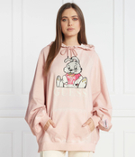Худи xbrandalised leon washed bunny GUESS - пудро-розовый(W3BQ03 K9R31)