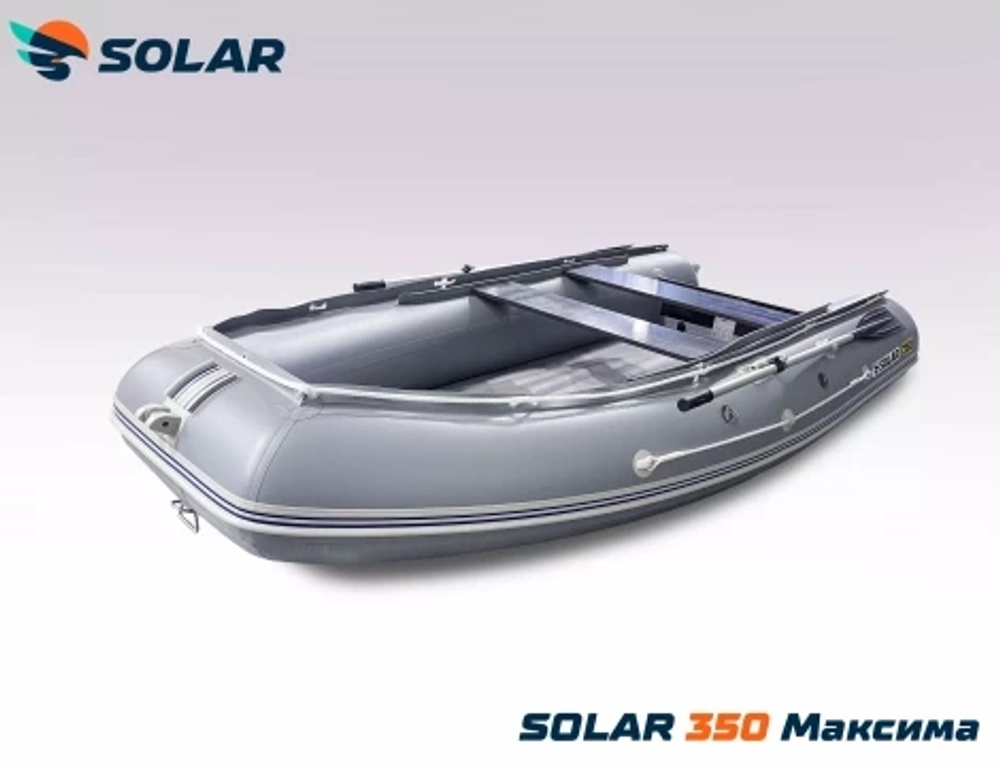 Лодка надувная моторная solar-350 к (максима)