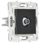 SKANDY Розетка TV оконечная SK-A12Bl черный IEK