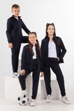 Костюм для девочки Скул-5 Виотекс ТЁМНО-СИНИЙ