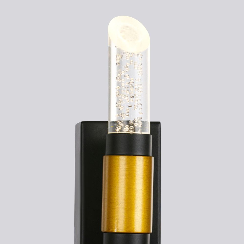 Настенный светильник MB18001040-2A gold/black