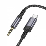 Аудио кабель AUX на Type-C Borofone BL24 (grey)