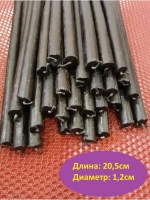 Свечи восковые черные Алтарные 30 штук