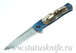 Нож Чебуркова Пайк Тимаскус/Мамонт Custom One-Offфотография - 1