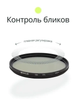 Фильтр поляризационный RayLab CPL Slim 67mm