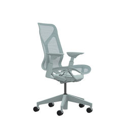 Кресло Herman Miller Cosm, средняя спинка, цвет Glacier, регулируемые подлокотники