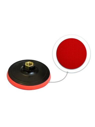 Тарелка опорная с Velcro фиксацией для УШМ (150мм, М14 под ключ) RockForce##Rock FORCE RF-PSD150E