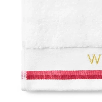 Полотенце теннисное Wimbledon Sports - white/strawberry/pink