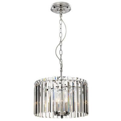 Citilux Джейн CL306141 Хрустальная подвесная люстра Хром