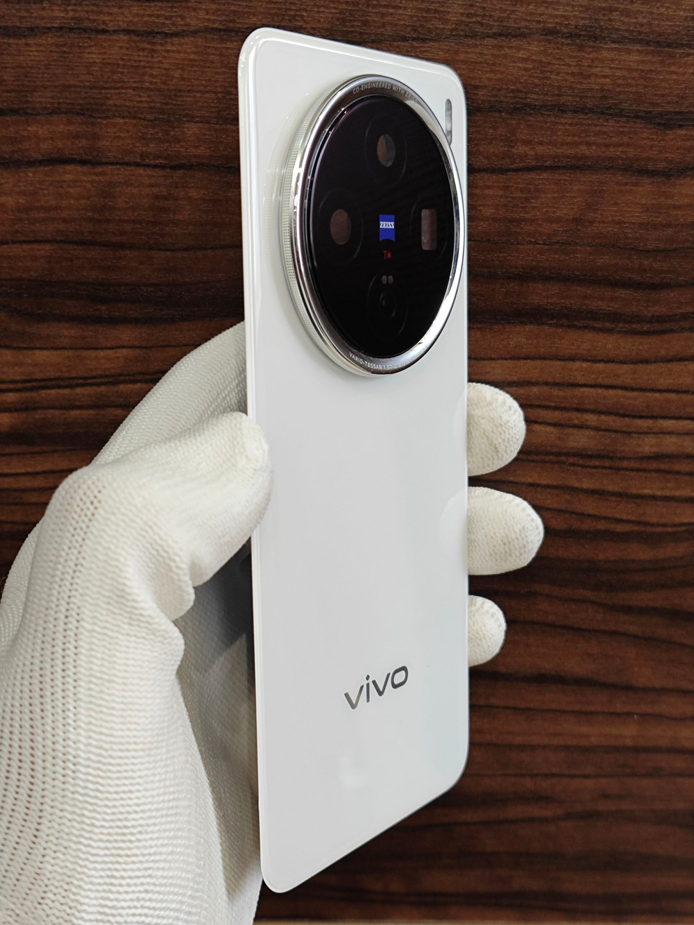 Задняя крышка OРИГИНAЛ для VIVO X200 (V2415) - задняя стеклянная панель. Цвет: Белый / White