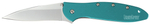K1660TEAL Leek - нож складной, бирюзовая рукоять