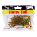 Твистер Lucky John Hogy Tail 2.5" (63.5 мм), 9шт/уп