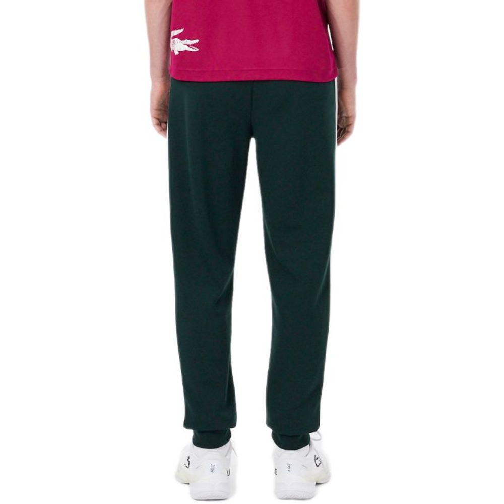 Meskie spodnie tenisowe Lacoste Sport - green/white