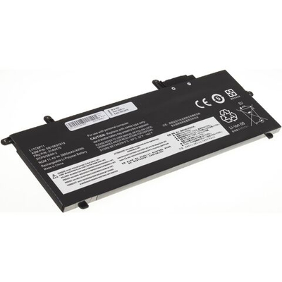Аккумуляторная батарея iBatt для ноутбука Lenovo ThinkPad X280 (L17L6P71, SB10K97618)