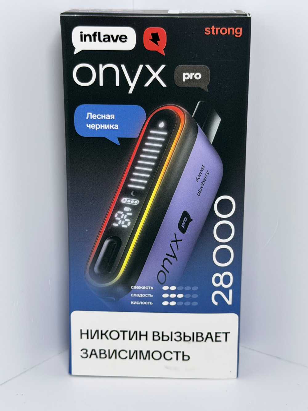 Inflave Onyx Pro 28000 Strong Лесная Черника