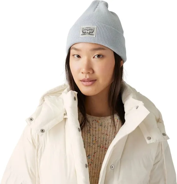 Шапка LEVI'S WOMEN'S BACKPATCH BEANIE KENTUCKY BLUE
