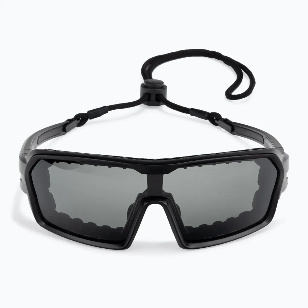 Спортивные очки OCEAN Chameleon Matt Black / Grey Polarized lenses