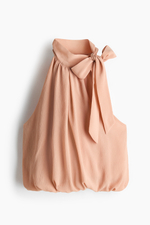 Топ без рукавов с низом-баллон - H&M