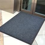 Коврик 120*180см влаговпитывающий ребристый FLOOR MAT "Стандарт", серый