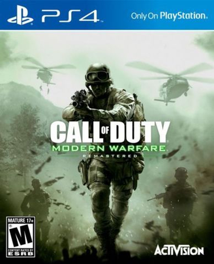Call of Duty: Modern Warfare Обновленная версия (диск для PS4, полностью на английском языке)