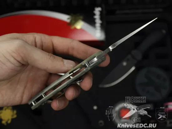Нож складной Spyderco Para 3 223GPCMO c клинком из стали CPM-S45VN, рукоять камуляжный G10