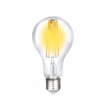 Светодиодная лампа ЛОН Crystal Graphene A60 15W 4000K E27 (7103) VG10-A1E27cold15W-F прозрачная Voltega