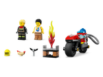 Конструктор Лего Сити Пожарный мотоцикл | LEGO City Fire Rescue Motorcycle 60410, набор 57 деталей (4+)