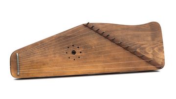 Гусли 12 струнные с волной, со звукоснимателем, Мир гуслей MG-W12RO-EQ