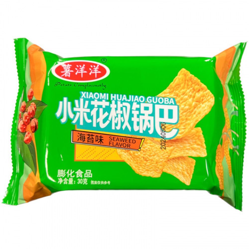 Чипсы ShuYangyang Guoba острые, скидка
