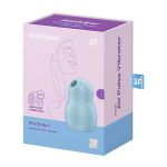 Голубой вакуумный стимулятор клитора 9см Satisfyer Pro To Go 1