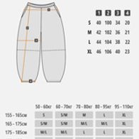 Штаны UNIFORM Heavy Wide, коричневый