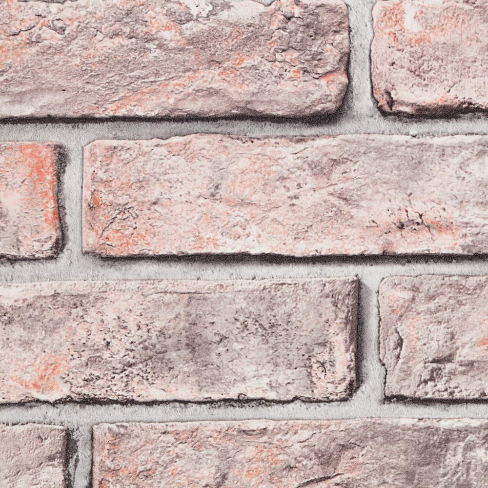 Виниловые обои HC72192-54 PALITRA HOME Brick Loft, имитация кирпича, основа флизелин, 1.06 х 10 м
