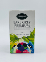 Чай черный Nordqvist Premium Earl Grey со вкусом бергамота и лимона, 20 пакетиков, 35 г (из Финляндии)