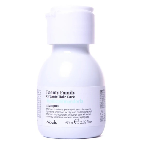 Шампунь для сухих и тусклых волос Nook Beauty Family Shampoo Basilico&Mandorla 60мл