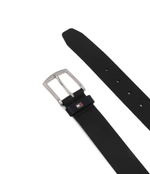 Кожаный ремень NEW DENTON 3.5 BELT Tommy Hilfiger - черный(AM0AM08360)
