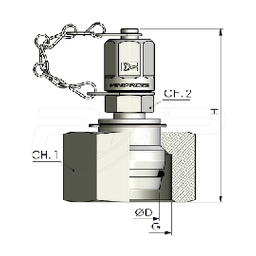 КТ 16x2 - DKO-S (Г) 36x2 25 o-ring (металл.)