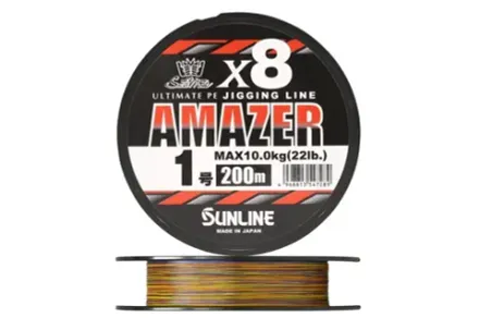 Шнур SUNLINE AMAZER X8 200m #2,5/45LB
