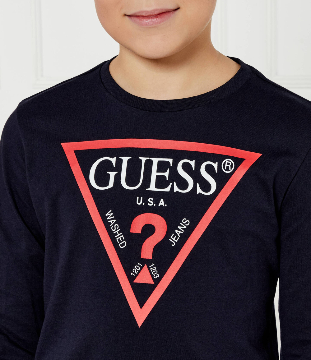 Лонгслив Guess - темно-синий(L84I29 K8HM0)