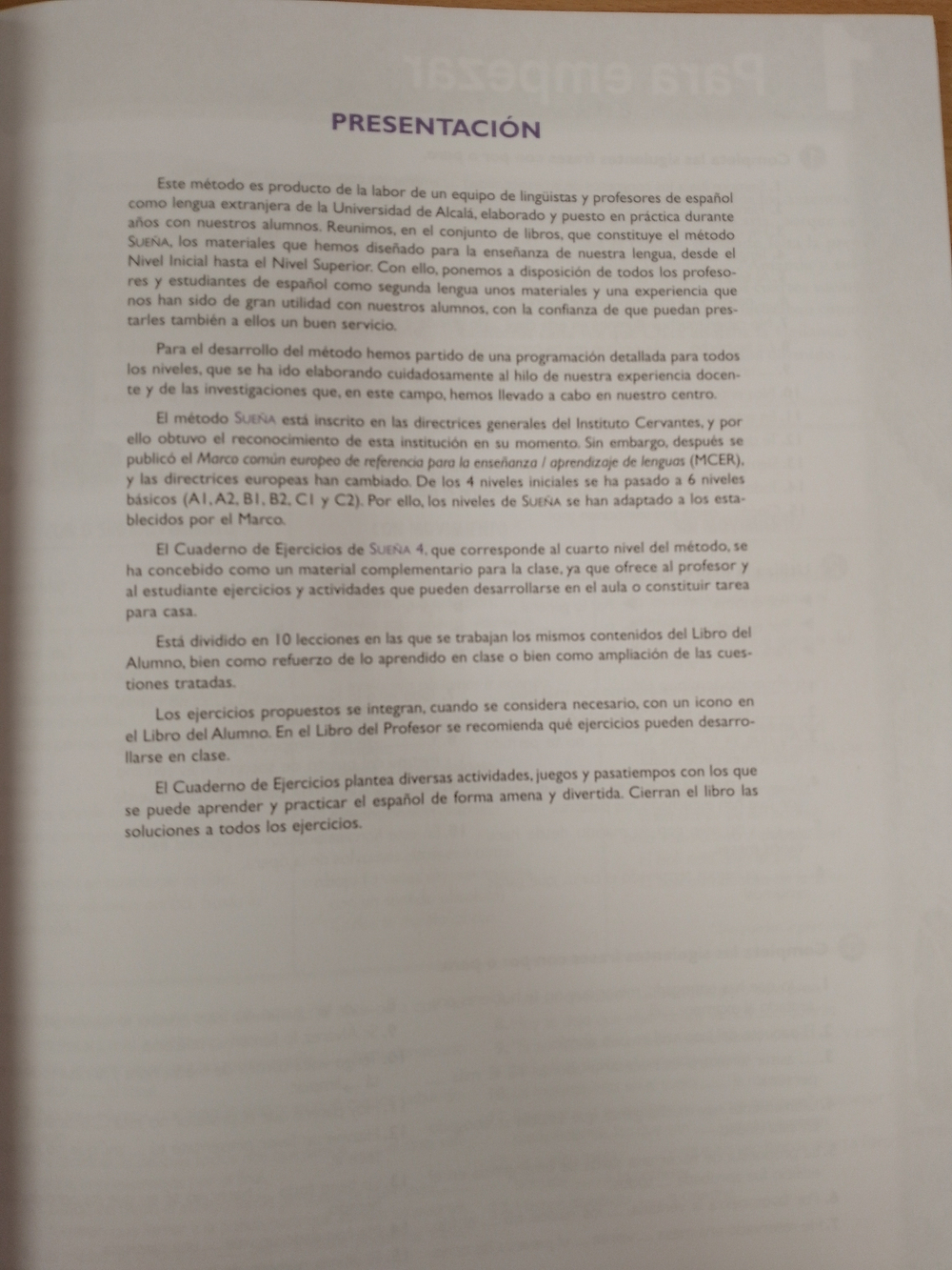Sueña 4. Cuaderno de Ejercicios C1 (Spanish Edition)