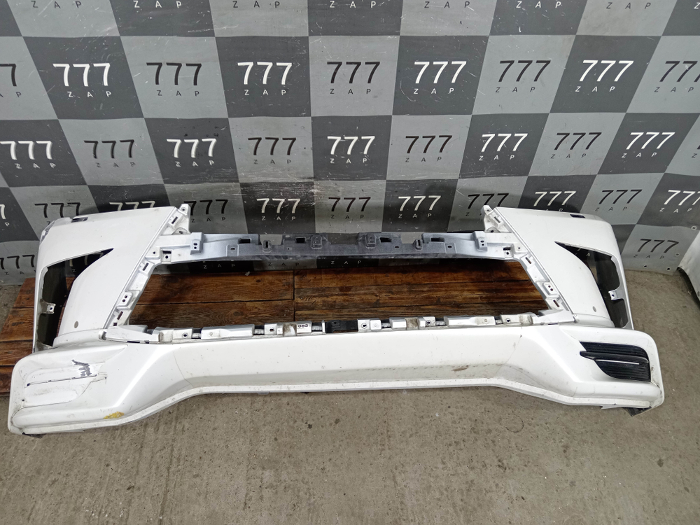 Бампер передний + юбка бампера TRD Lexus LX 3 (LX 570) 15-23 Б/У Оригинал 521196B973