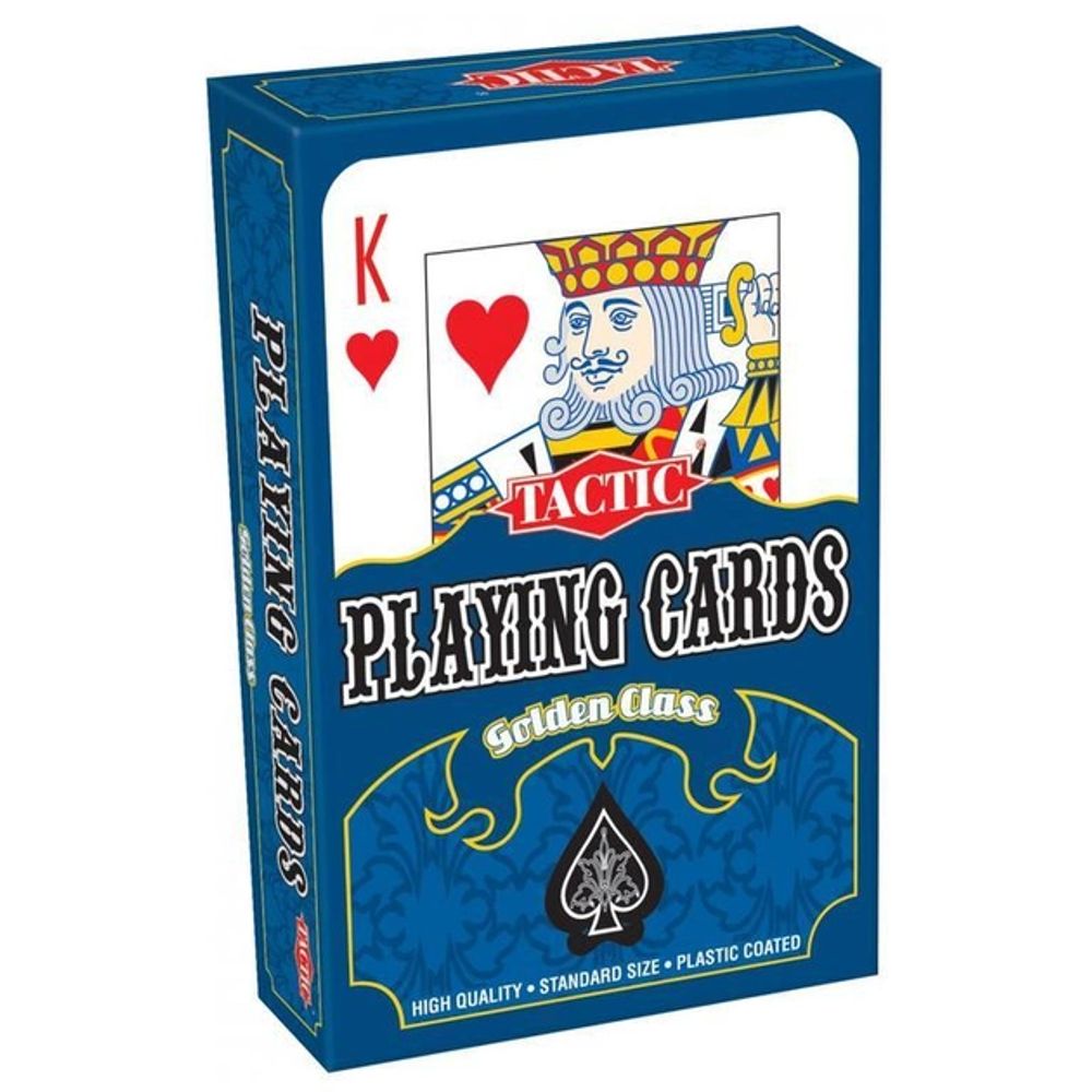 TACTIC. Карты игральные 54 шт. (Playing Cards) Синие TACTIC. Карты игральные 54 шт. (Playing Cards) Синие