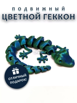 Геккон цветной
