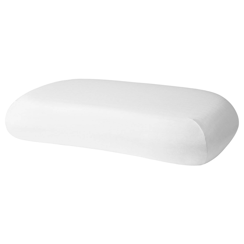 IKEA TÖCKENFLY  (ИКЕА ТÖСКЕНФЛЙ)  -  Эргономичная наволочка, белая, 29x43 см