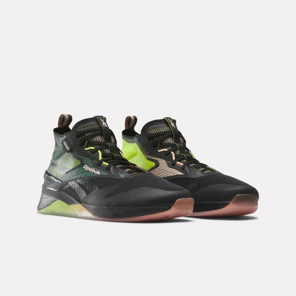 Кроссовки мужские Reebok Nano X3 UNKNWN (Черные)