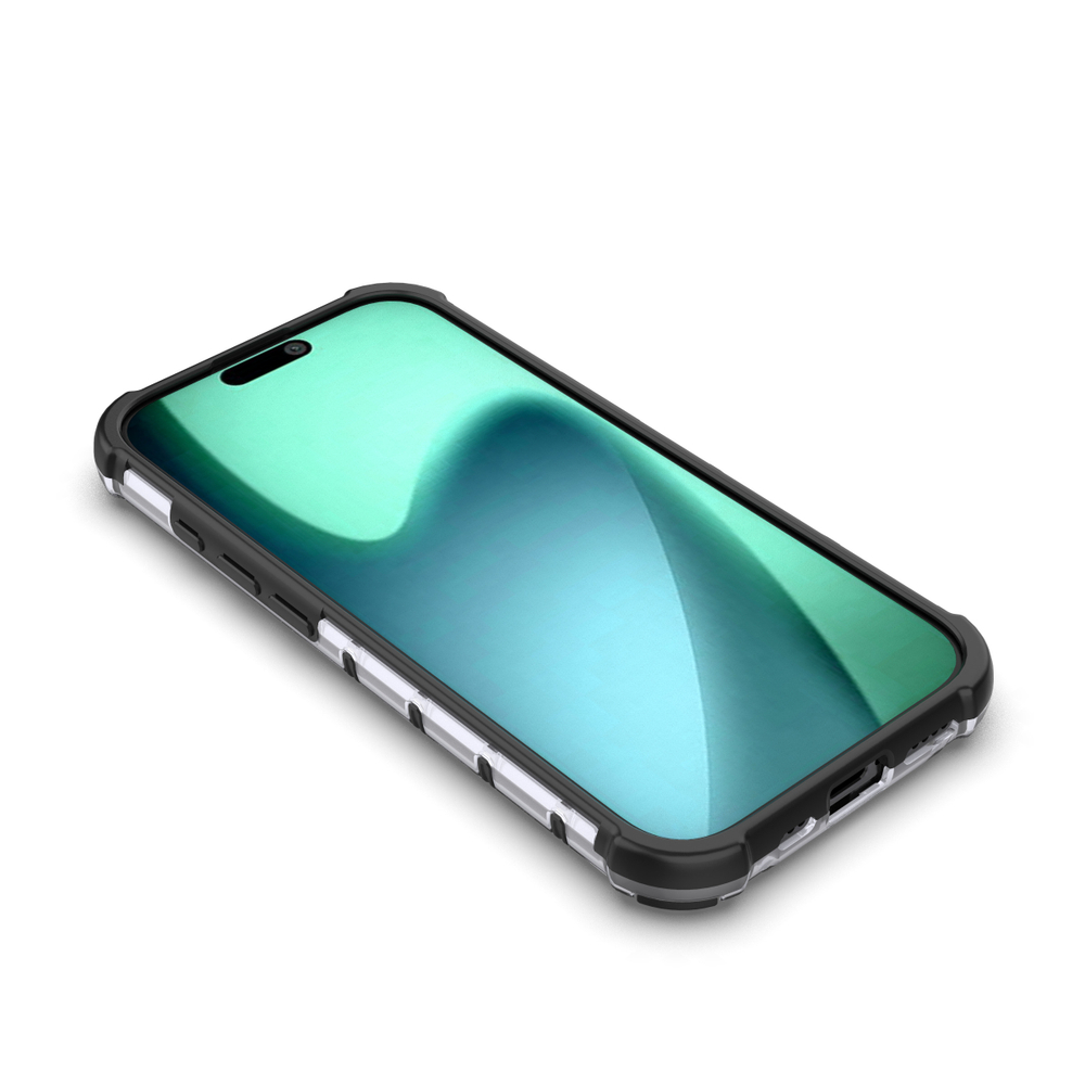 Прозрачный чехол Honeycomb Case для iPhone 17