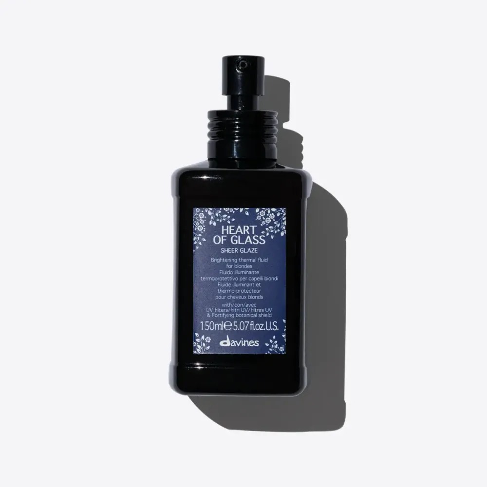 Davines Heart of Glass Sheer Glaze 150ml — флюид для блеска блонда